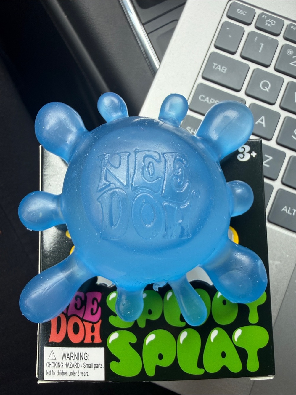 Needoh Splot Splat Kids Stress Toy - blue - Picture 2 of 11